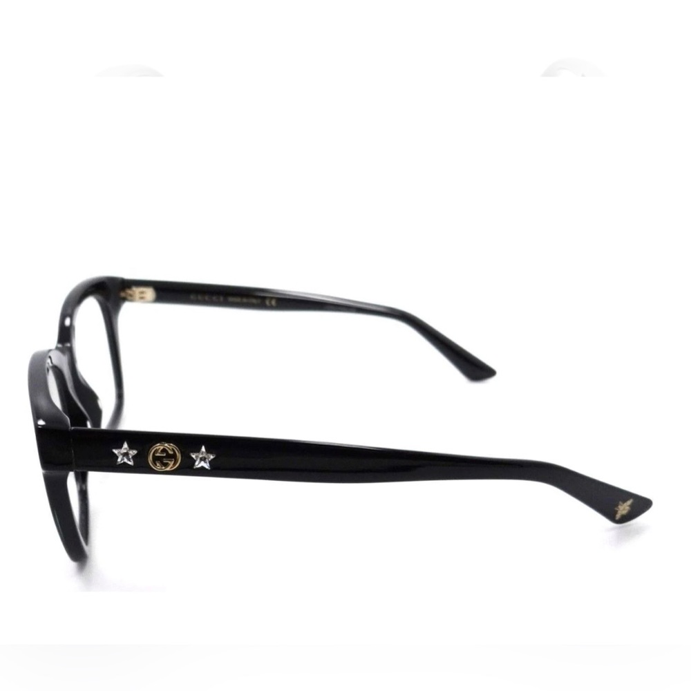 Gucci Women Optical glasses 51-19-145 dark red on black - Picture 3 of 5